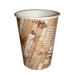 Cafe-Mocha Paper Cup 8oz